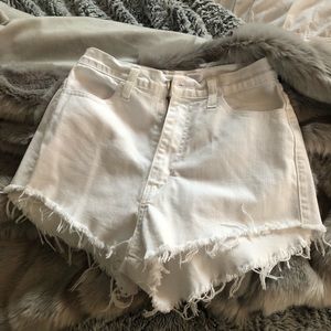 High Waisted Jean Shorts